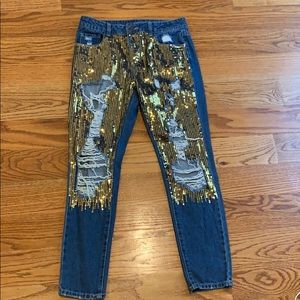 Vintage jeans never worn!